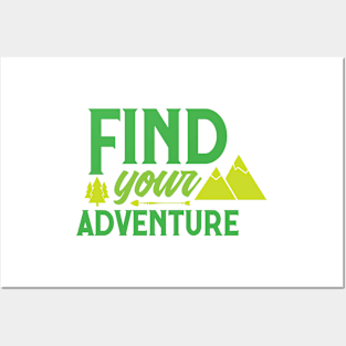 Find your Adventure Posters and Art